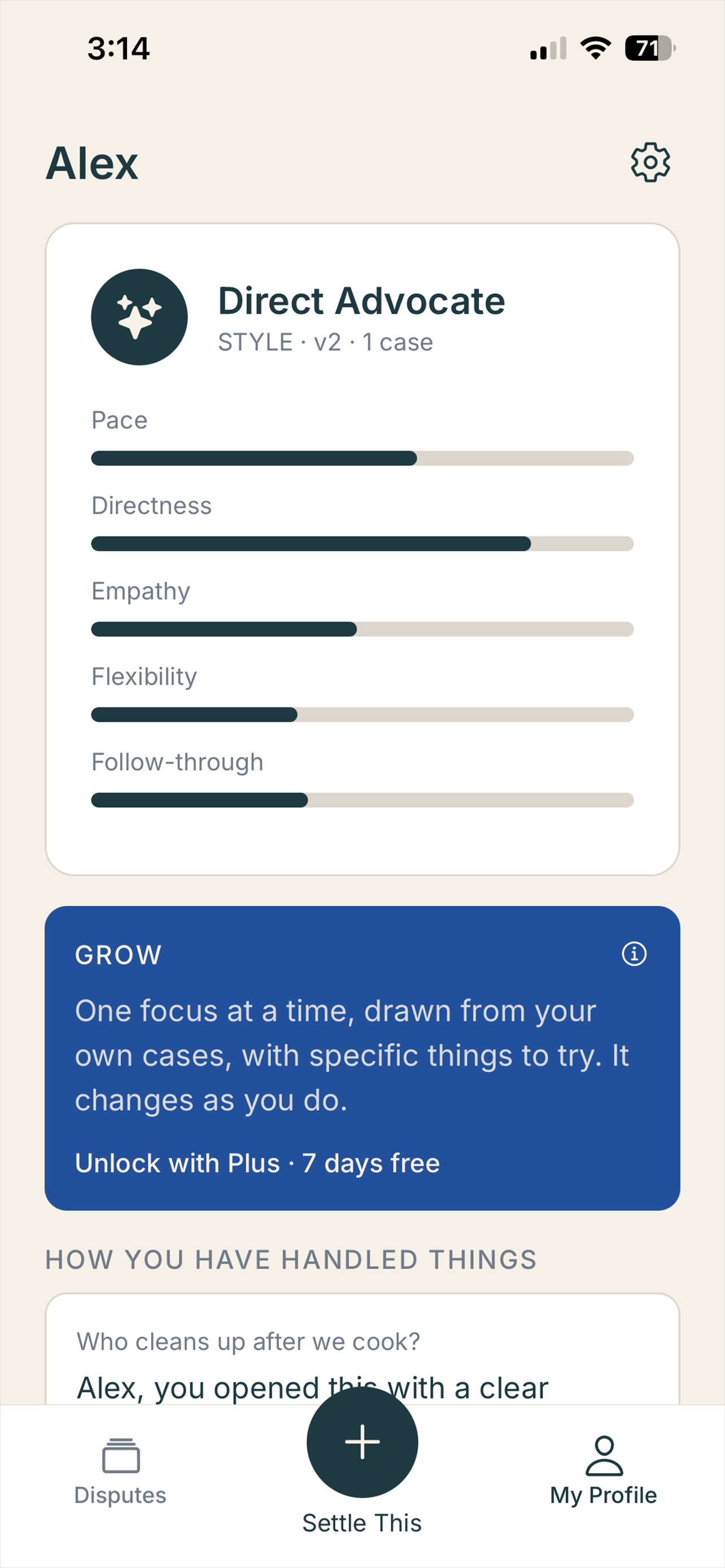 Your conflict style